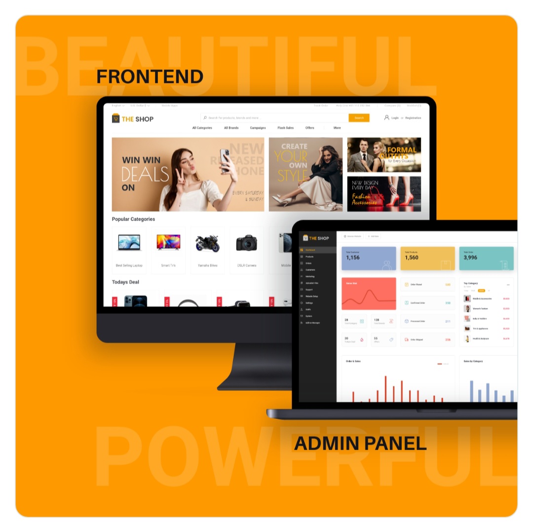 THE SHOP PWA eCommerce CMS