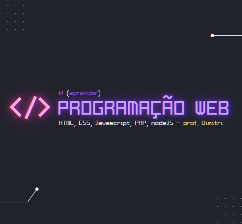 PROGRAMAÇÃO WEB